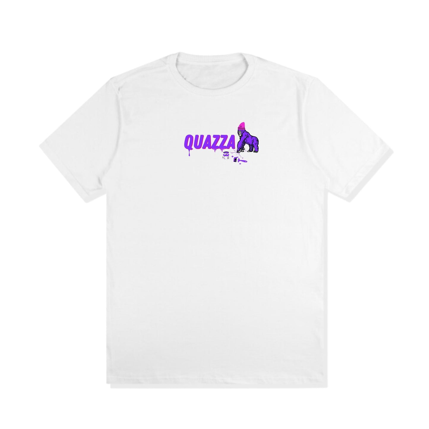 Camiseta Branca Gorilla Savage Grape Extreme